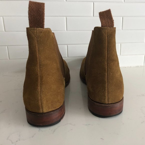 Grenson Men\'s Brown Declan Suede Chelsea Boots main image 5